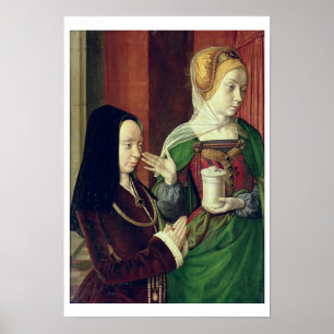 Madeleine vom Burgund stellte sich durch St Mary Poster