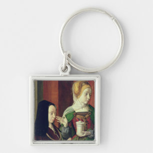 Madeleine vom Burgund stellte sich durch St Mary Schlüsselanhänger