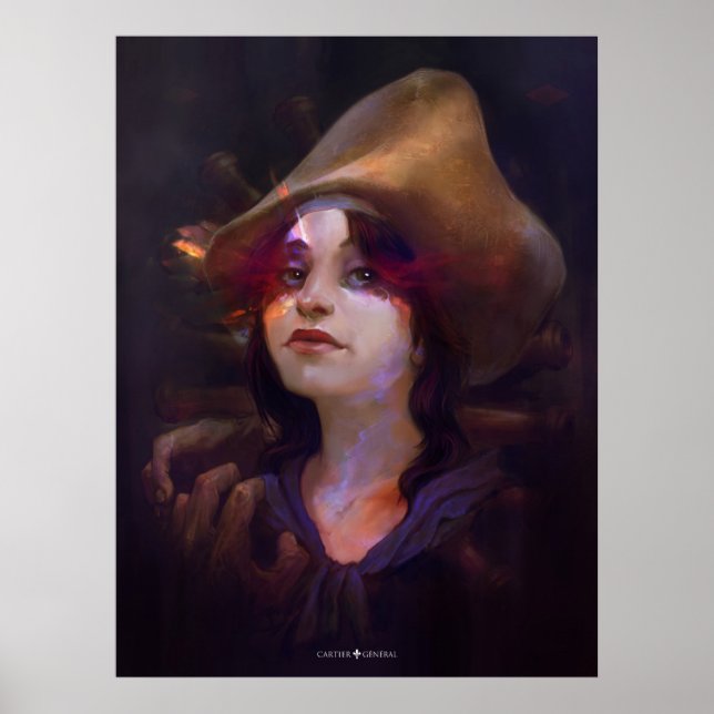 Madeleine von Verchères Poster (Vorne)