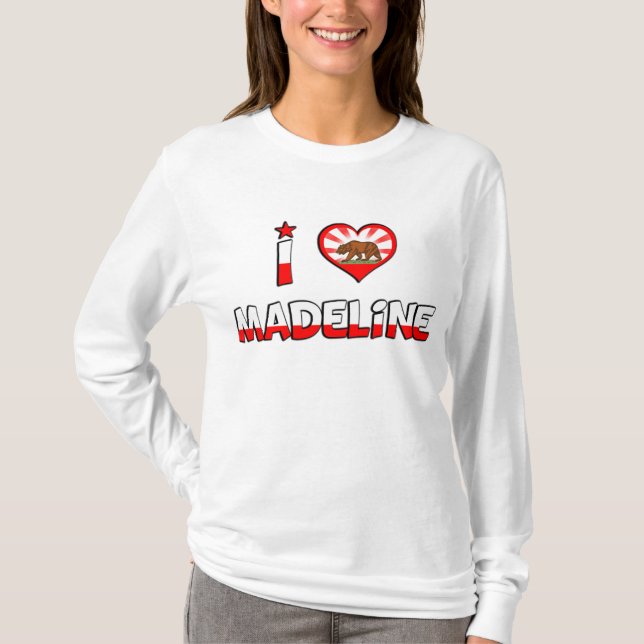 Madeline, CA T-Shirt (Vorderseite)