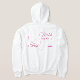 'Mädels-Trip auf einem Schiff' Kreuzfahrt-Outfits Hoodie
