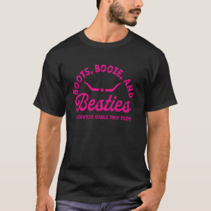 Mädelsreise Nashville 2024 Stiefel Schnaps & beste T-Shirt