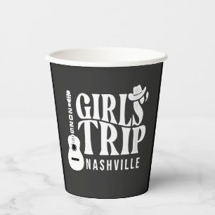 Mädelsreise Nashville 2025 Urlaub Sommer Pappbecher