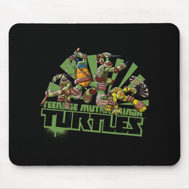 Mademark X - - Original Tmnt New Series Team  Mousepad (Vorne)