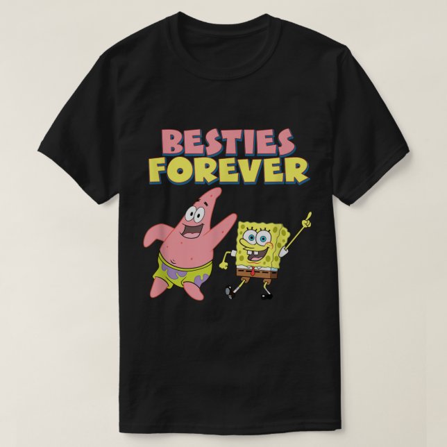Mademark x SpongeBob SquarePants Die besten Freund T-Shirt (Design vorne)