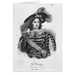 Mademoiselle George in der Rolle der Königin