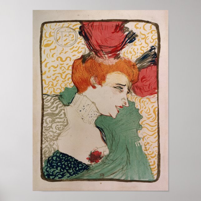 Mademoiselle Marcelle Lender, 1895 Poster (Vorne)