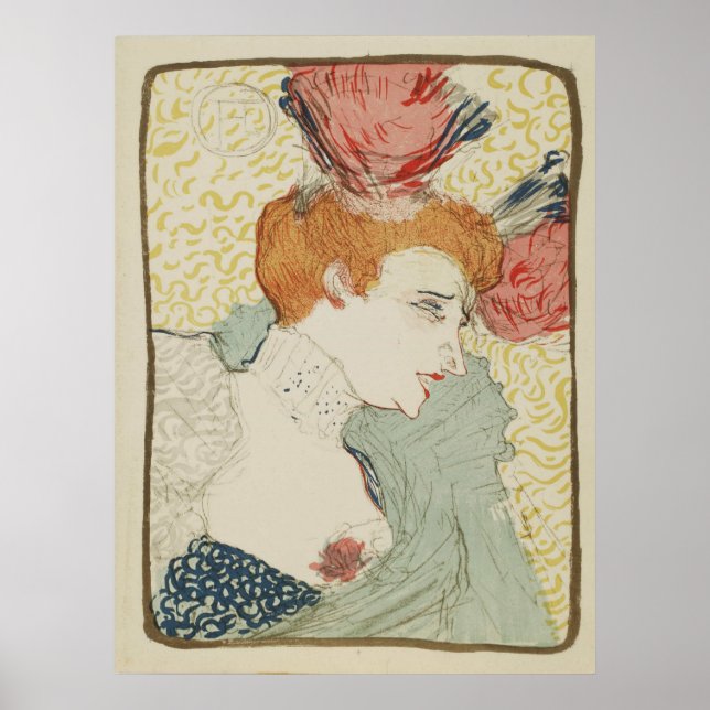 Mademoiselle Marcelle Lender von Toulouse Lautrec Poster (Vorne)