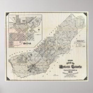 Madera County, Kalifornien 4 Poster