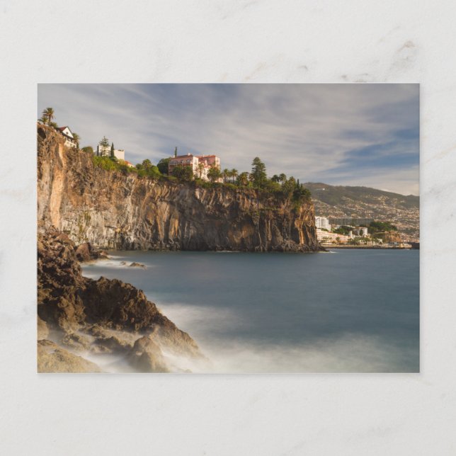 Madère - Falaises de Fuchal carte postale (Devant)