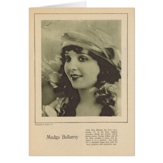 Madge Bellamy 1923 Karte
