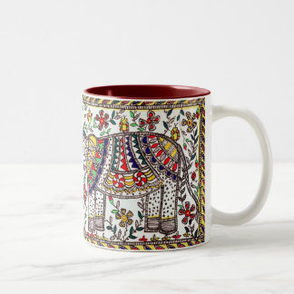 Madhubani a inspiré la tasse de thé