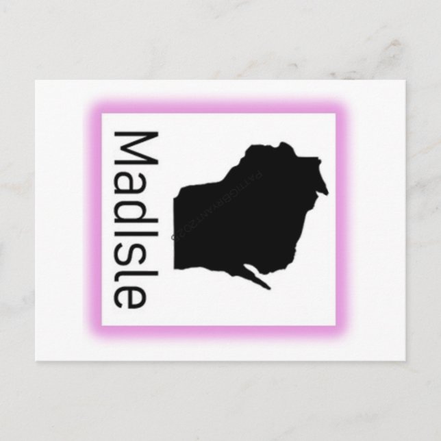 MadIsle Lila Postkarte 2025 (Vorderseite)