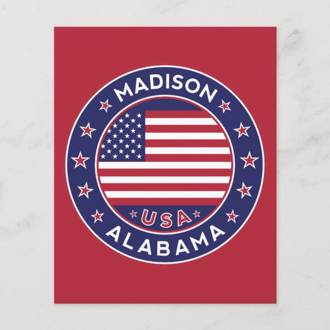 Madison, Alabama Flyer (Vorne)