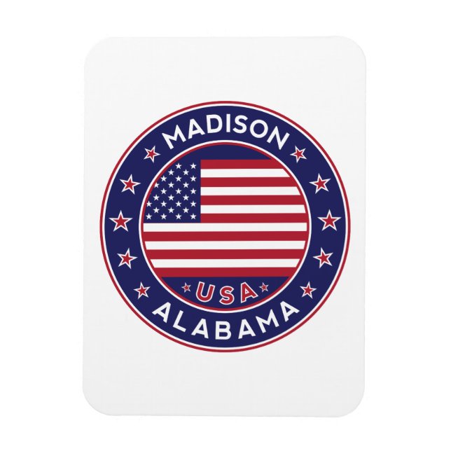 Madison, Alabama Magnet (Vertikal)