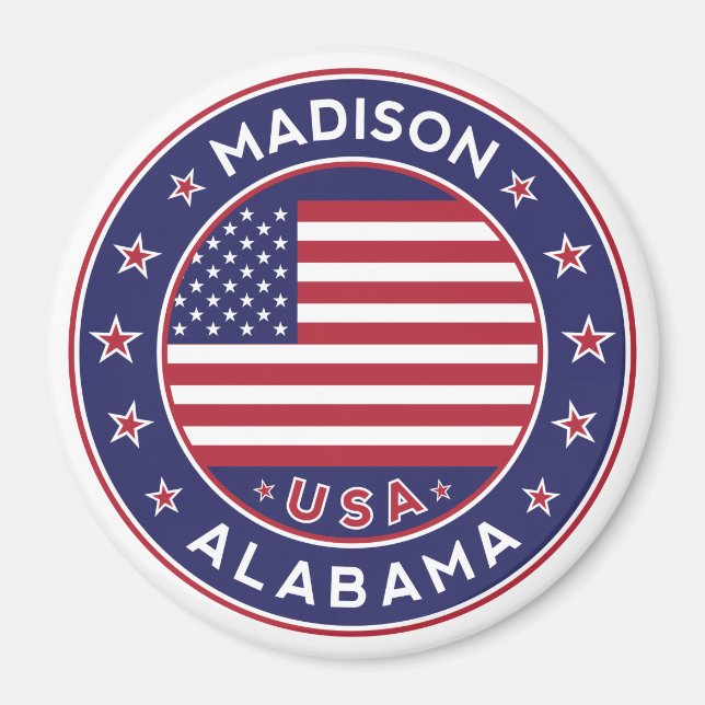 Madison, Alabama Magnet (Vorne)