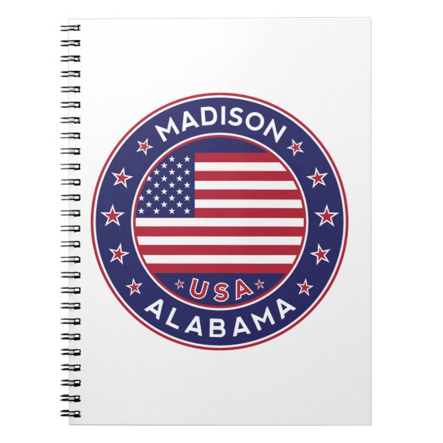 Madison, Alabama Notizblock (Vorderseite)