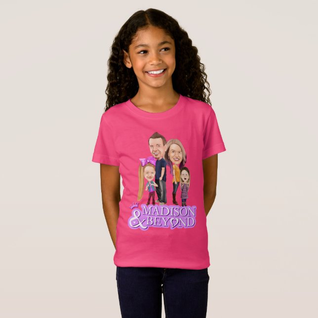 Madison et au delà de T-shirt d'enfants (Devant entier)