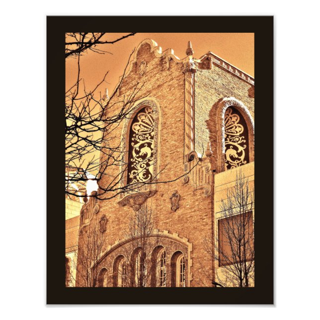 Madison Gebäude Art Fotodruck (Vorne)