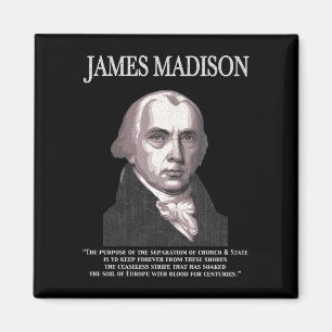 Madison - Kirche u. Staat Magnet