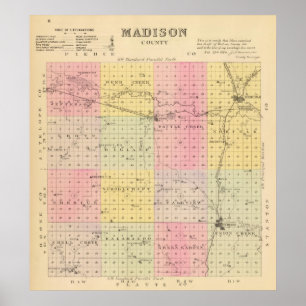 Madison Landkreis Poster