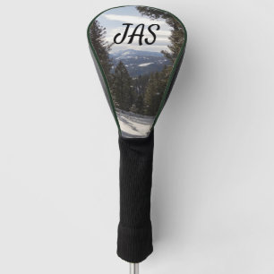 Madison Mountains im Winter in Montana Golf Headcover