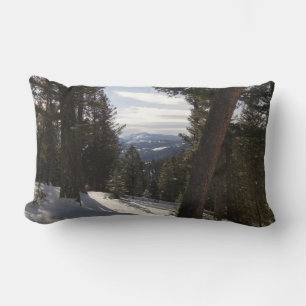Madison Mountains im Winter in Montana Lendenkissen