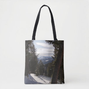 Madison Mountains im Winter in Montana Tasche