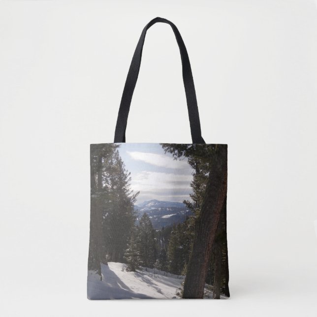 Madison Mountains im Winter in Montana Tasche (Vorderseite)