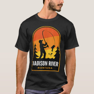 Madison River Montana Fischerei T-Shirt