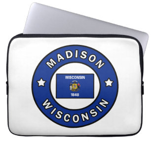 Madison Wisconsin Laptopschutzhülle