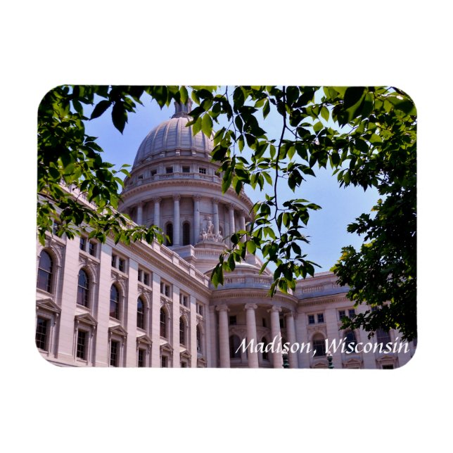 Madison, Wisconsin Magnet (Horizontal)