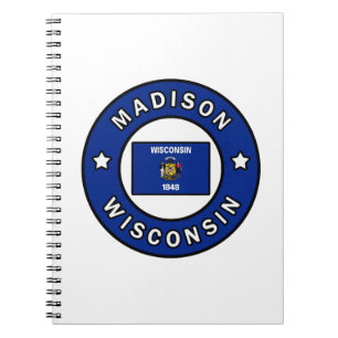 Madison Wisconsin Notizblock