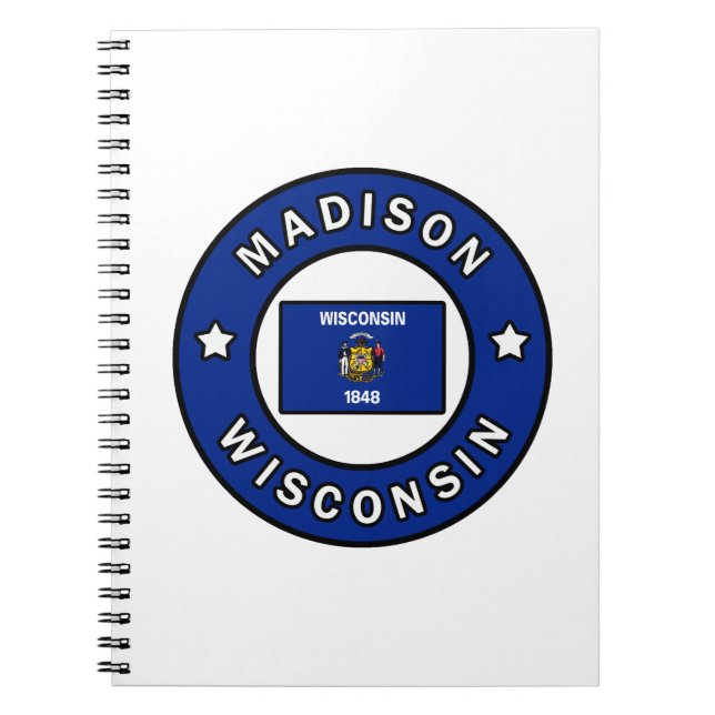 Madison Wisconsin Notizblock (Vorderseite)