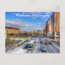 Madison Wisconsin Postcard Postkarte