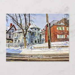 Madison, Wisconsin Postcard Postkarte