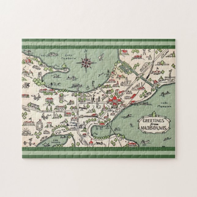 Madison Wisconsin Seen (Horizontal)