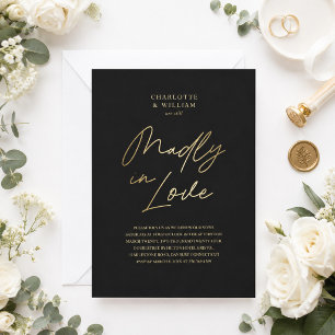 Madly in Liebe Vow Renewal Einladung