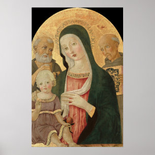 Madone et Enfant - B. di Giovanni Affiche d'art fi