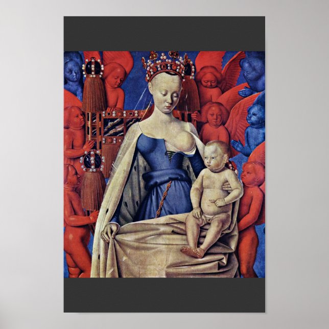 Madonna And Child [Virgin With Child And Angels] ( Poster (Vorne)
