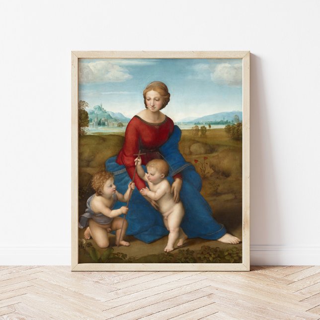 Madonna auf der Wiese | Raphael Poster (Von Creator hochgeladen)