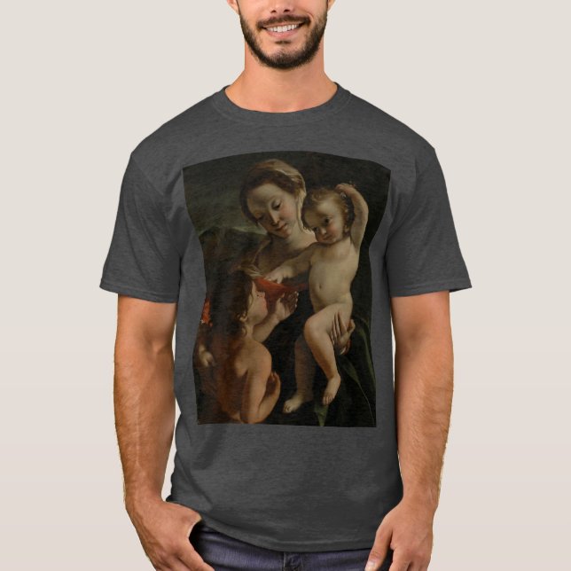 Madonna &Child with the Infant St John the Baptist T-Shirt (Vorderseite)