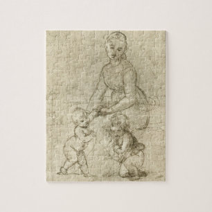 Madonna, Christus und Johannes der Täufer von Rapa