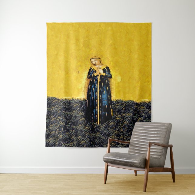Madonna de la Tapisserie de blé (En situation)