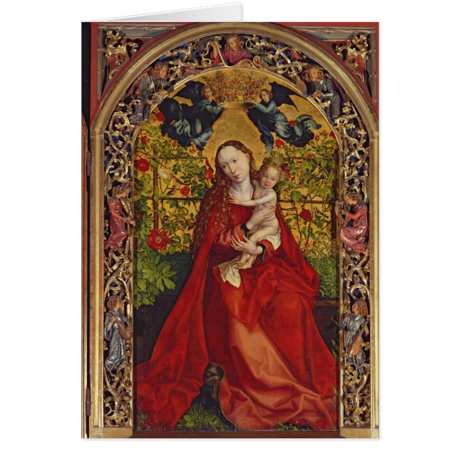 Madonna de la tonnelle de rose, 1473 (Devant)