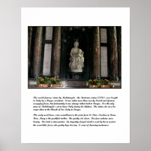 Madonna de Michaël Angelo et affiche d'enfant