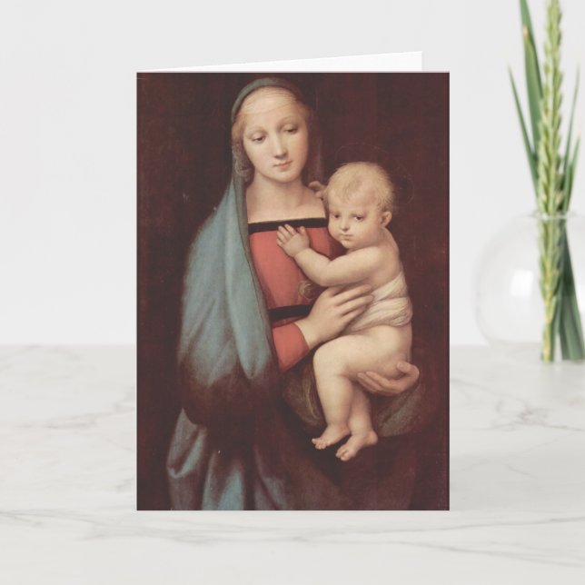 Madonna del Granduca von Raphael Karte (Vorderseite)