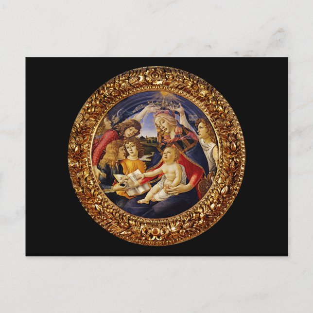 Madonna del Magnificat Postkarte (Vorderseite)