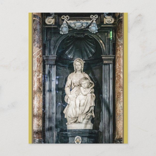 Madonna del Sasso Frische Pasta machen Postkarte (Vorderseite)