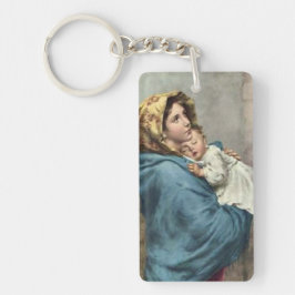 Madonna del Sasso - Religious Magnet Schlüsselanhänger